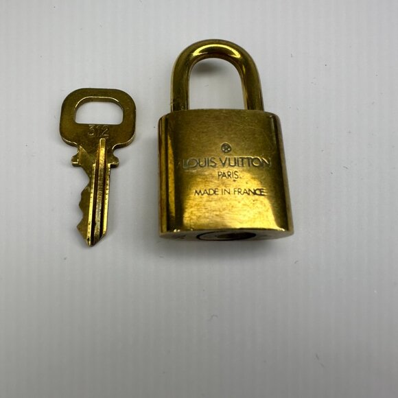 Authentic LV Lock & Key #312 - Picture 1 of 5